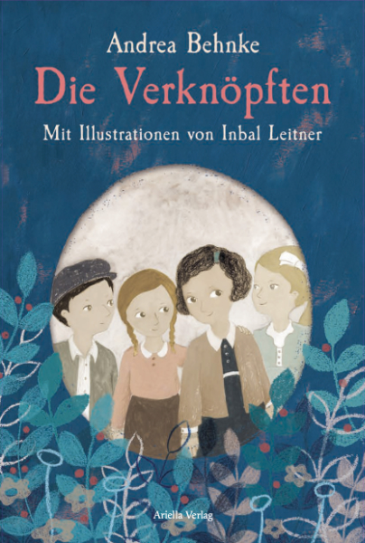 Cover Andrea Behnke, Die Verknöpften, mit Illustrationen von Inbal Leitner